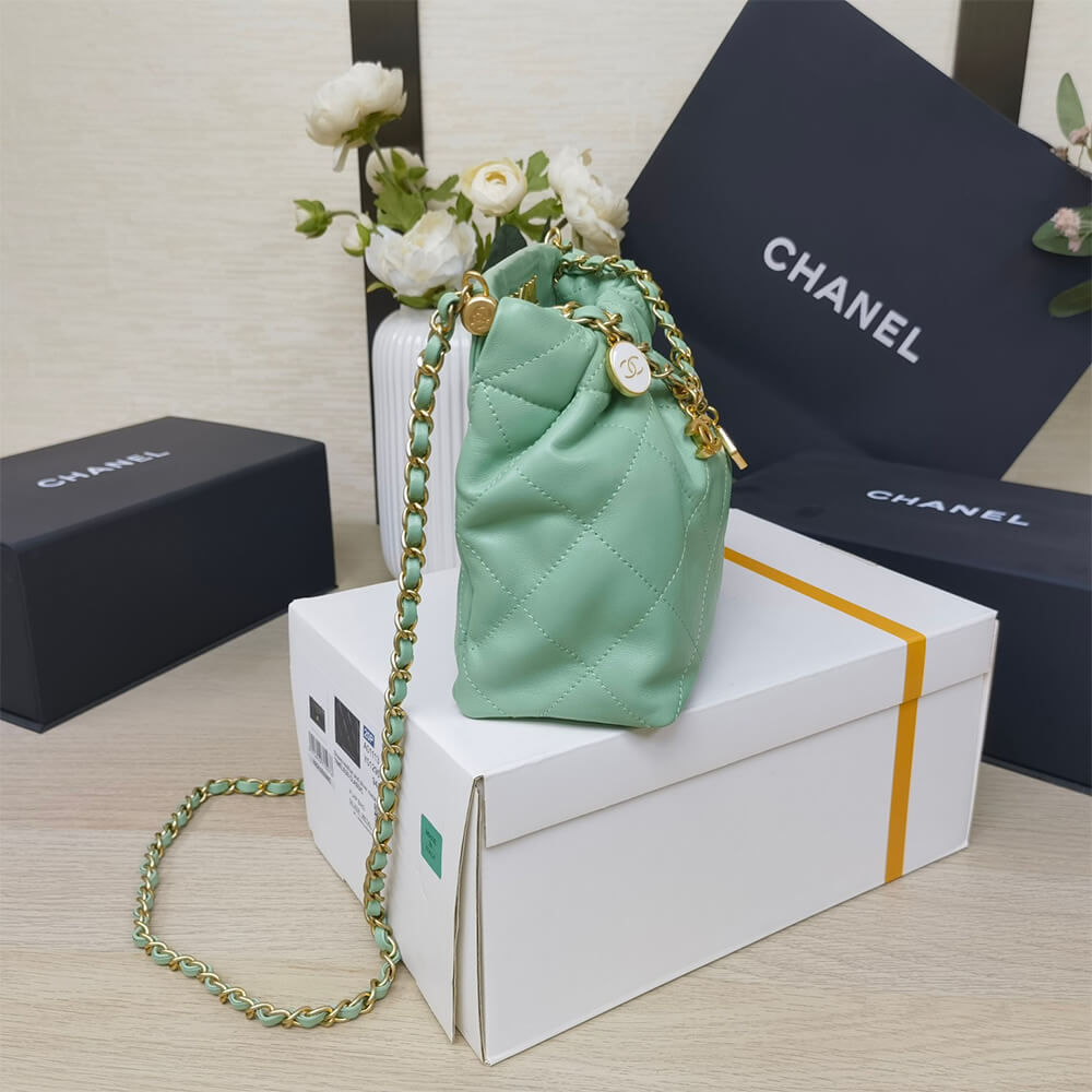 Ch*el small bucket bag