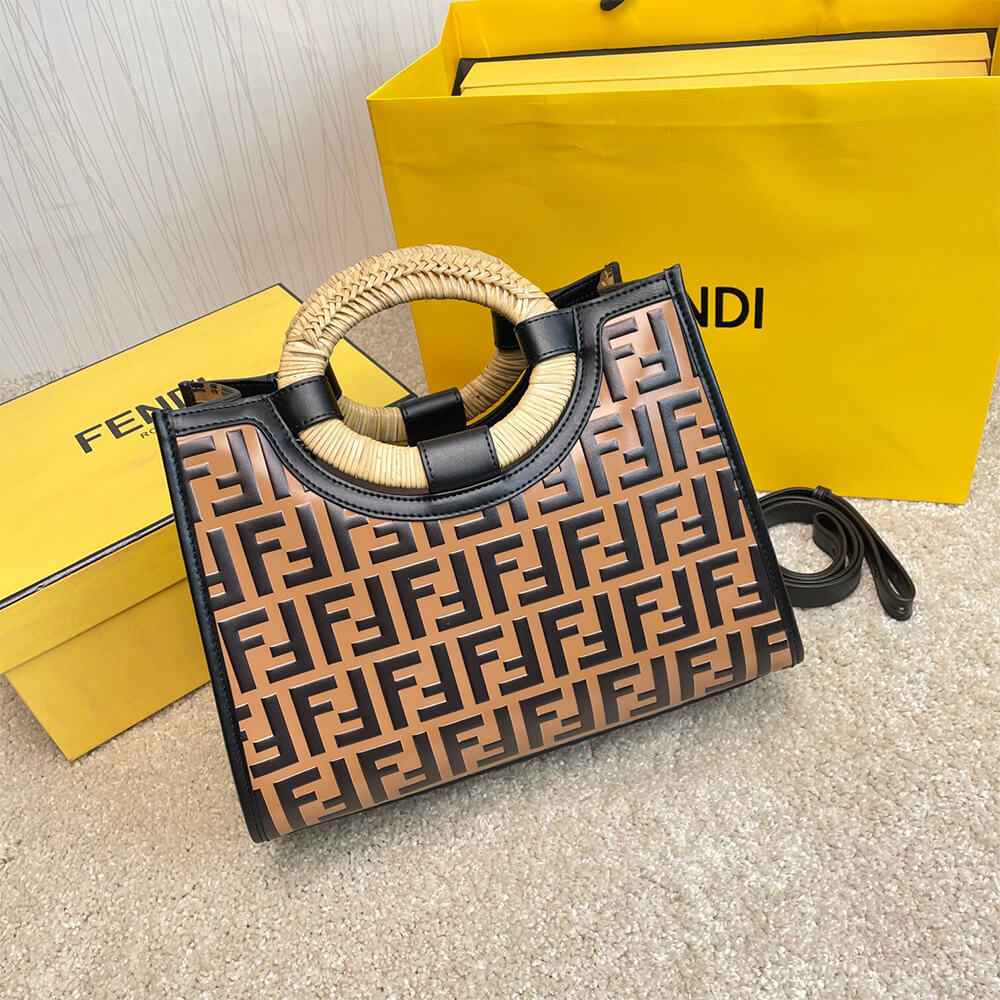 F**di small runaway shopper bag