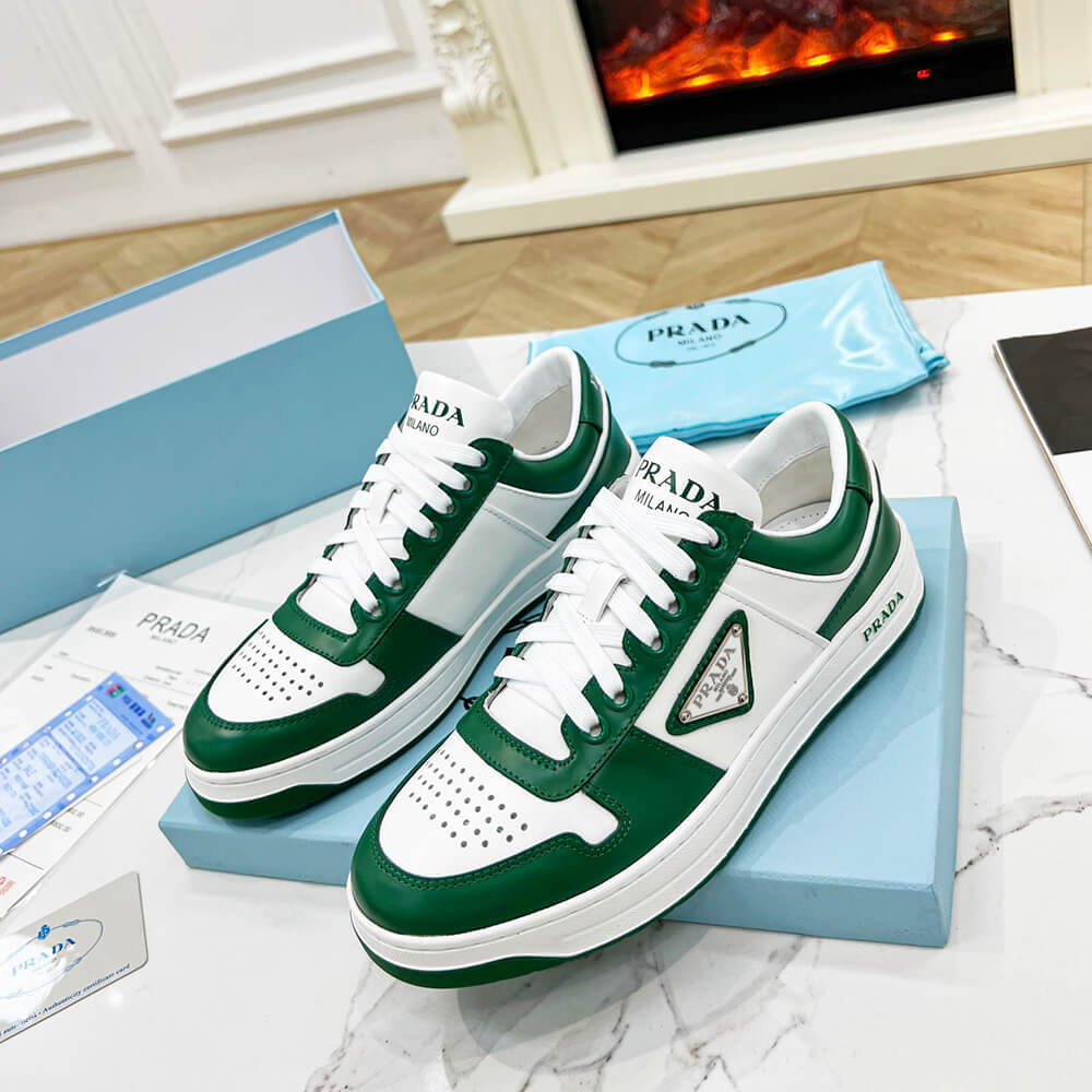 Downtown leather sneakers