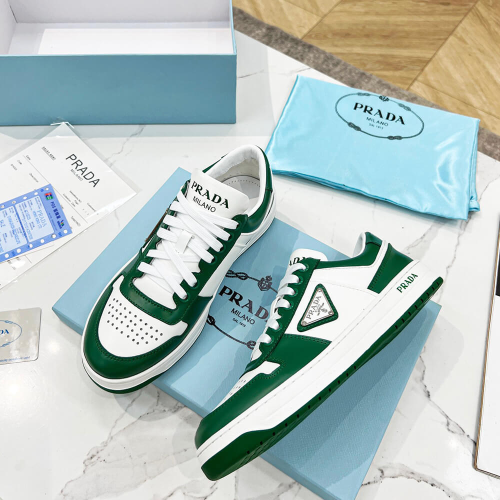 Downtown leather sneakers