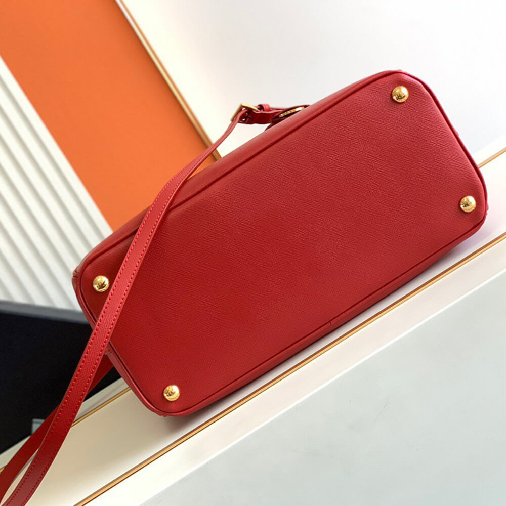 large Pra*a galleria saffiano leather bag