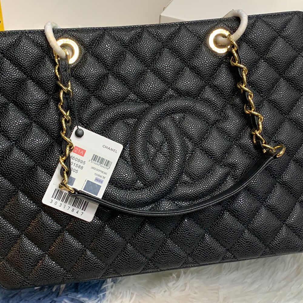 Ch*el grand shopping tote