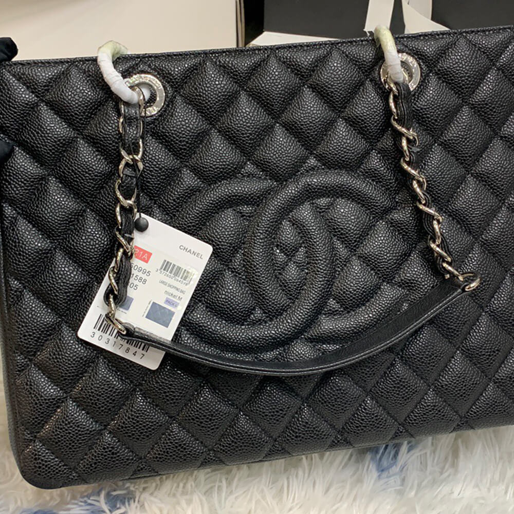 Ch*el grand shopping tote