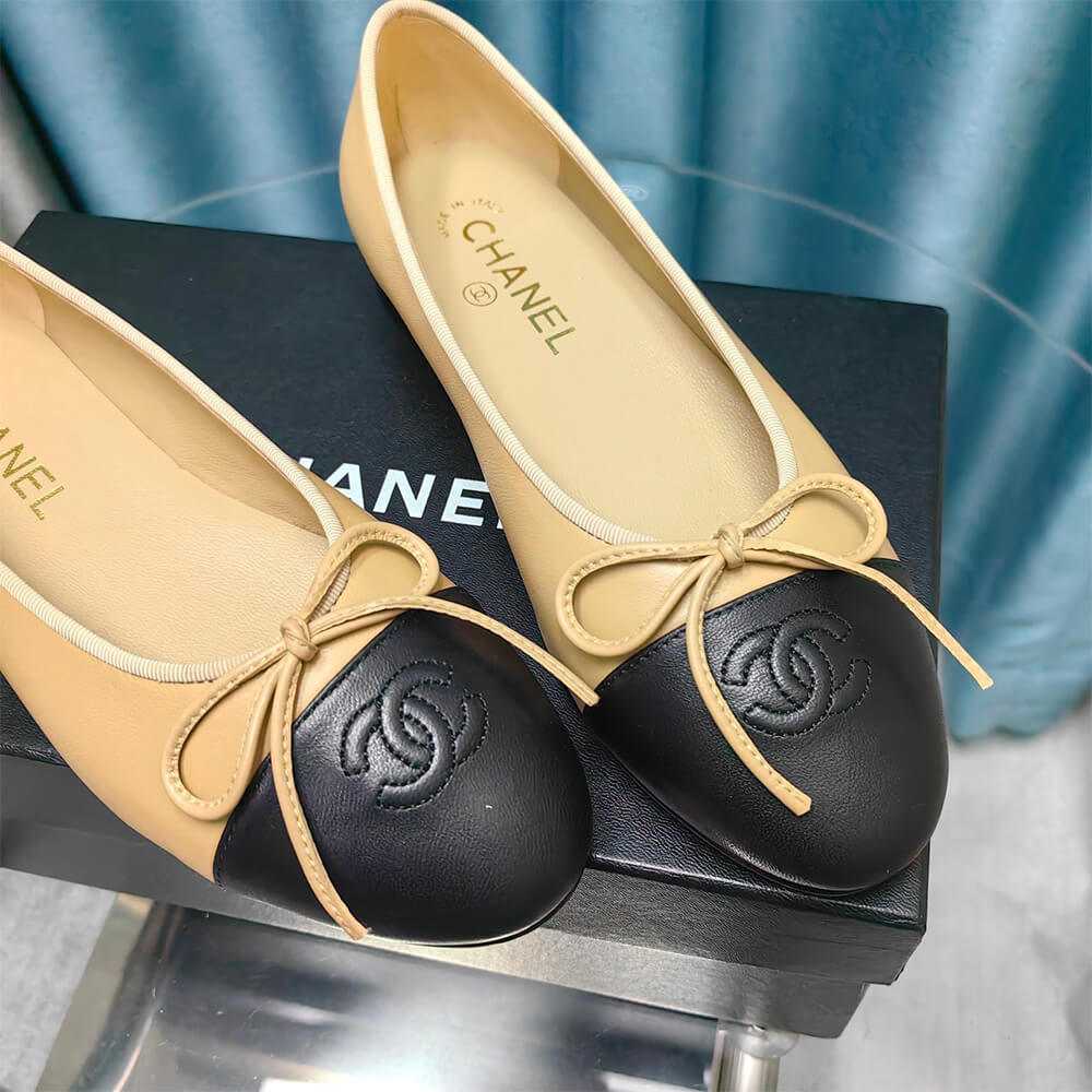 Ch*el ballerina flat