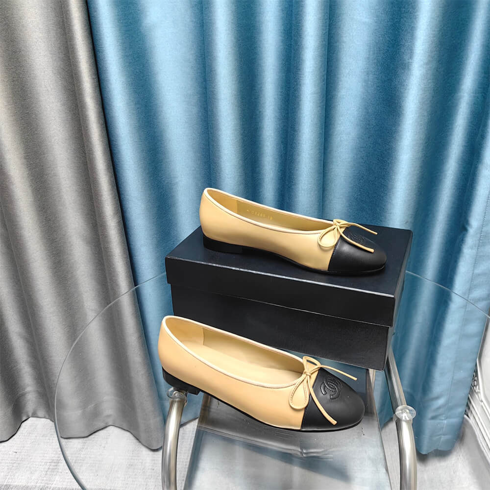 Ch*el ballerina flat
