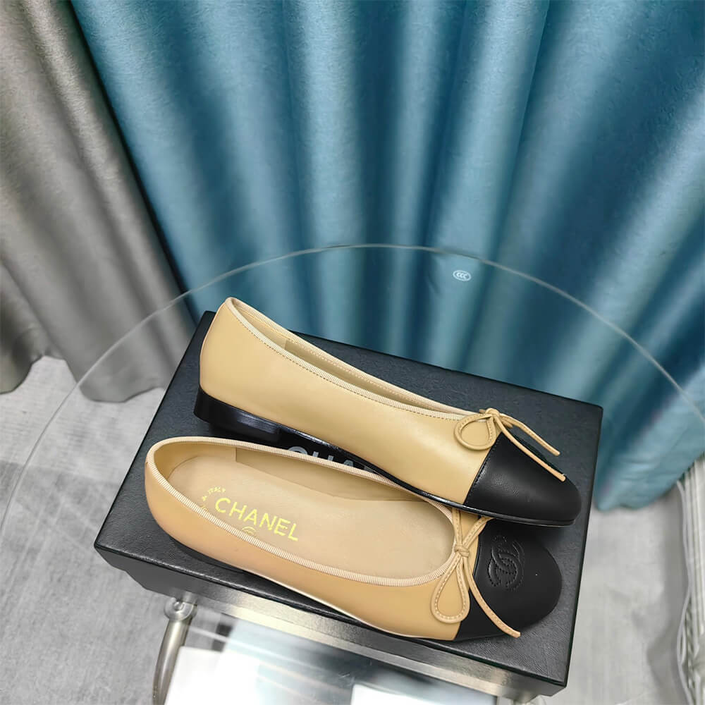 Ch*el ballerina flat