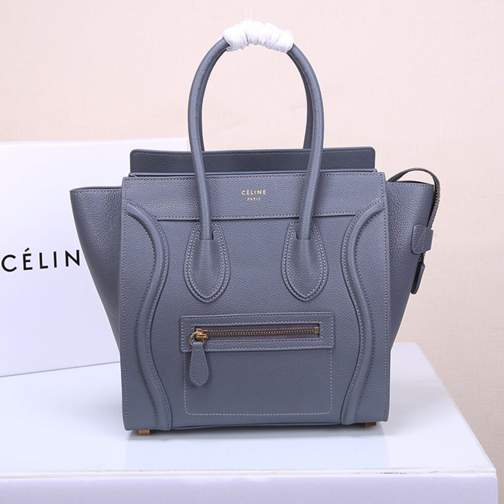 Ce**e micro luggage handbag in calfskin