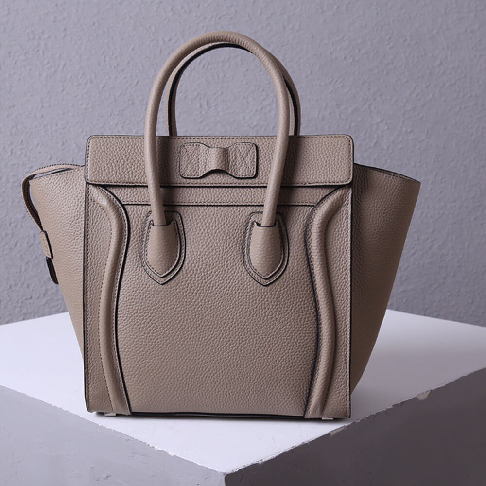 Ce**e micro luggage handbag in calfskin