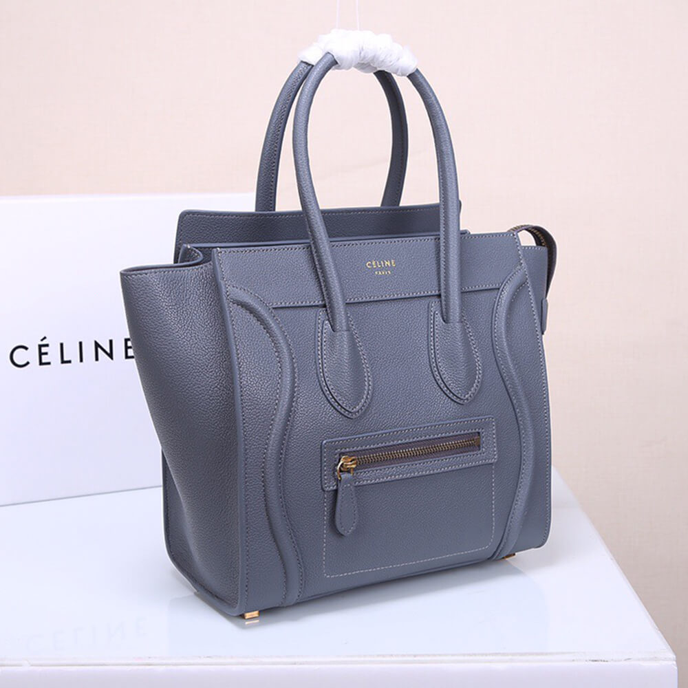 Ce**e micro luggage handbag in calfskin