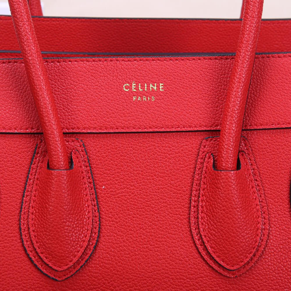 Ce**e micro luggage handbag in calfskin