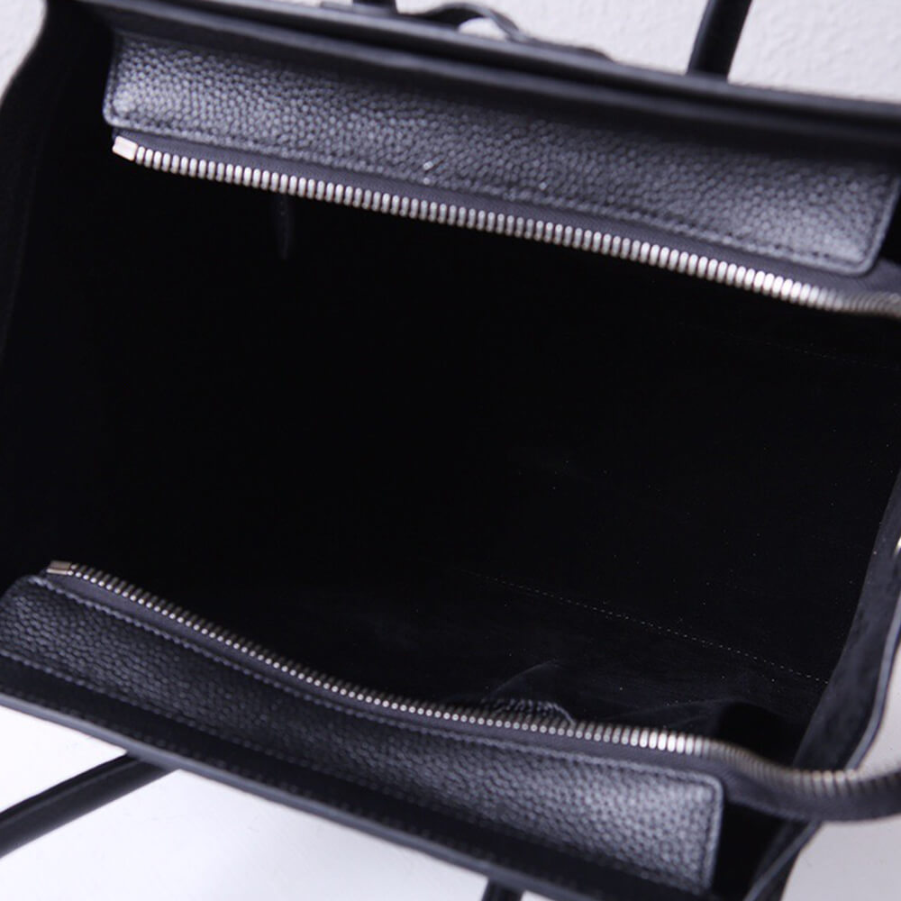 Ce**e micro luggage handbag in calfskin