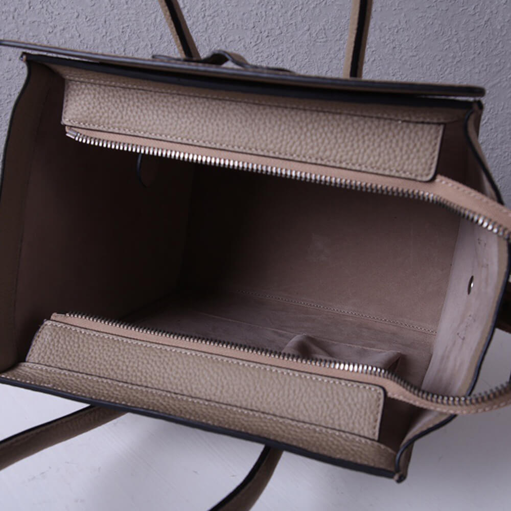 Ce**e micro luggage handbag in calfskin