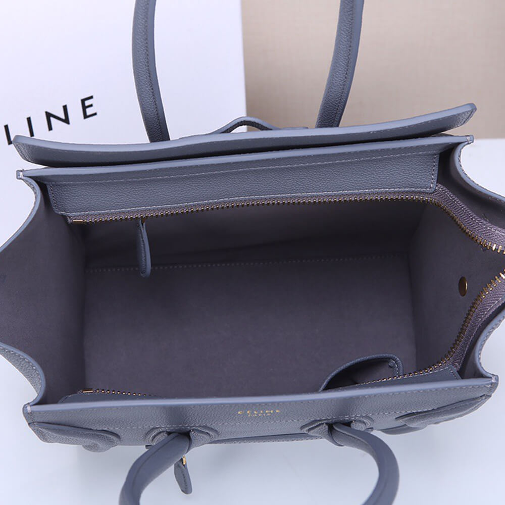 Ce**e micro luggage handbag in calfskin