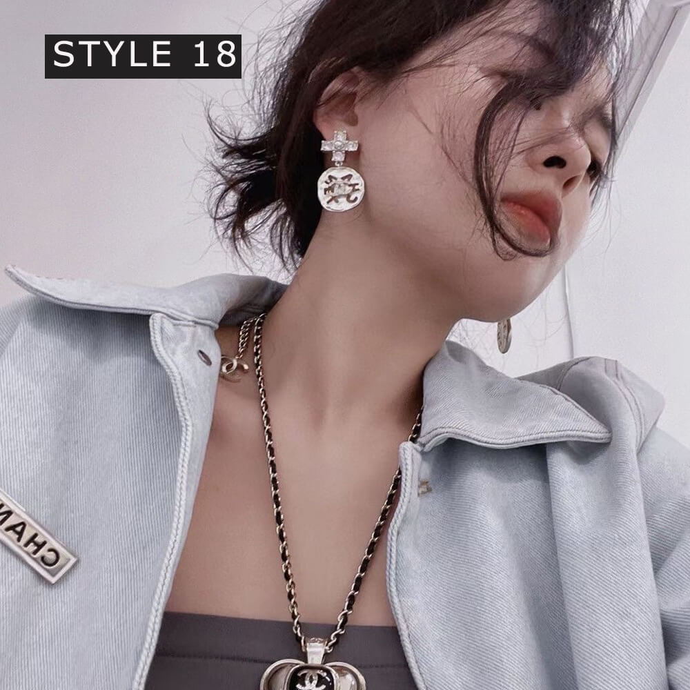 Ch*el earrings (37 tyles)