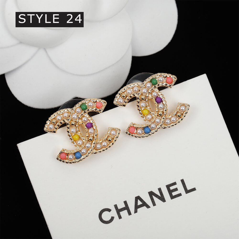 Ch*el earrings (37 tyles)
