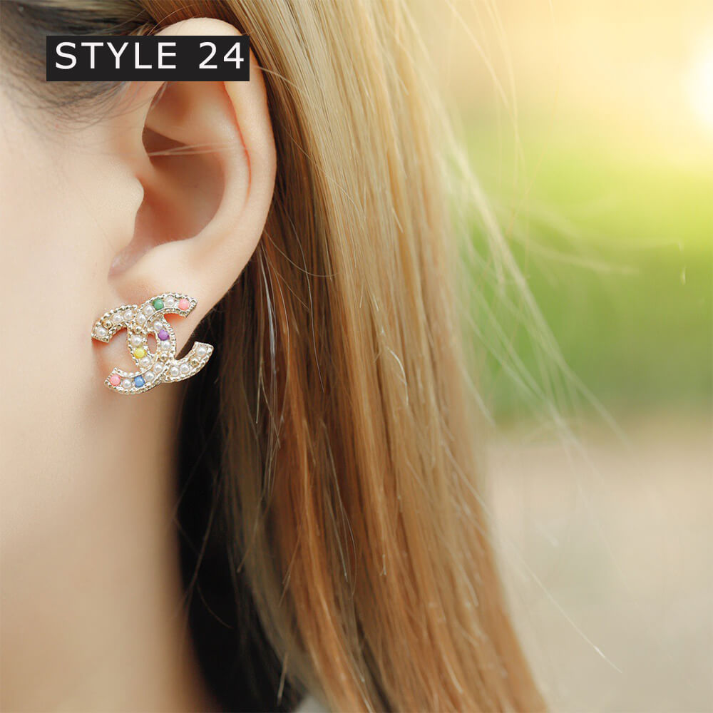 Ch*el earrings (37 tyles)
