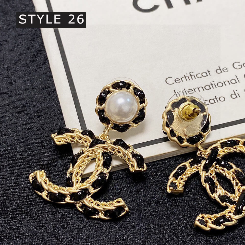 Ch*el earrings (37 tyles)