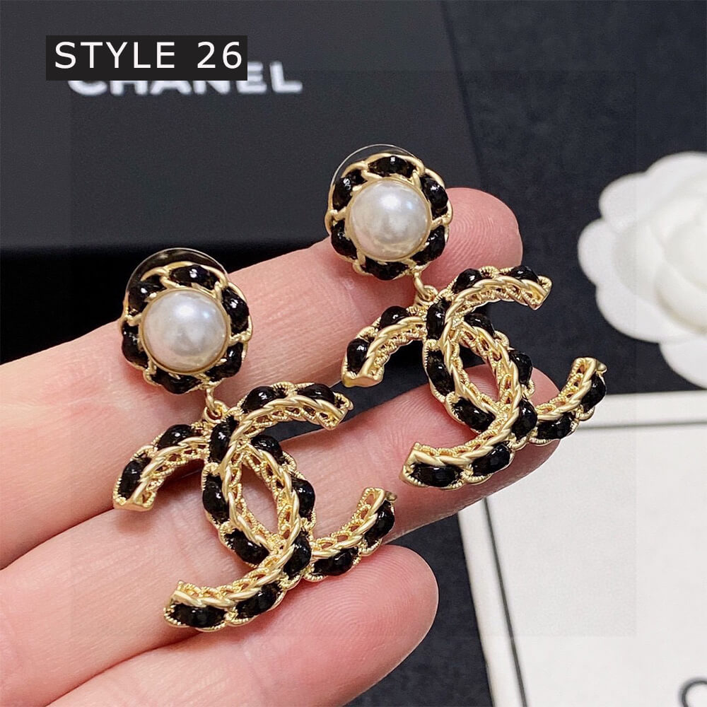 Ch*el earrings (37 tyles)
