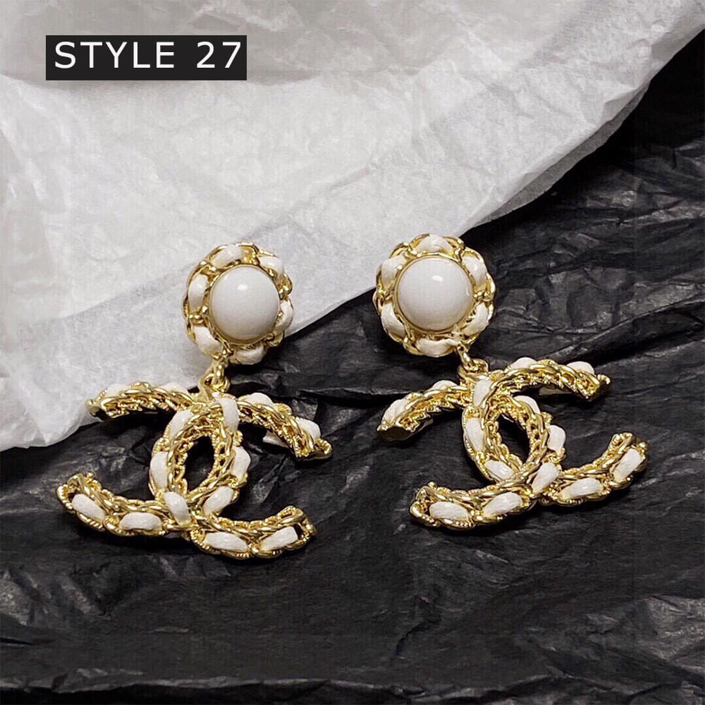 Ch*el earrings (37 tyles)
