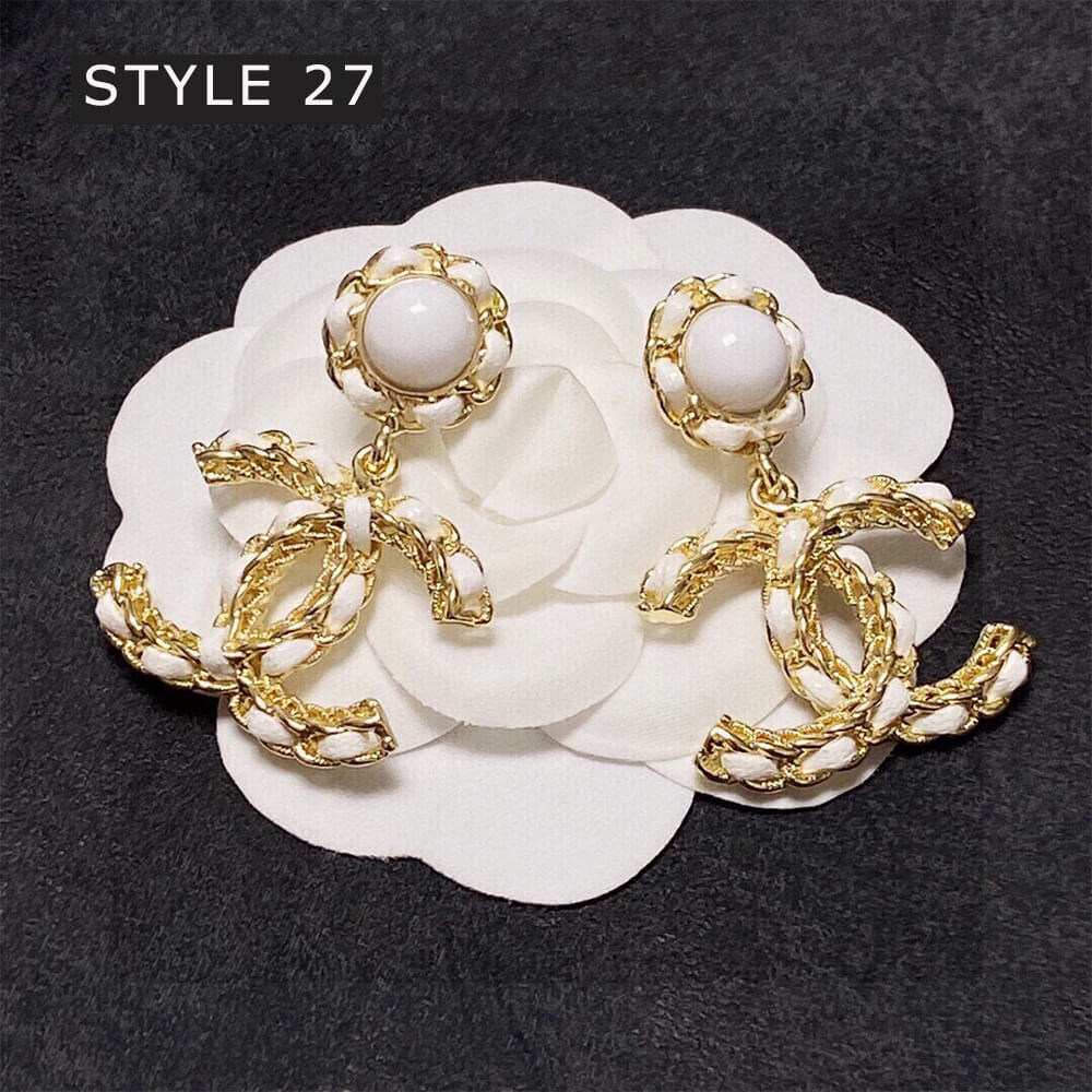 Ch*el earrings (37 tyles)