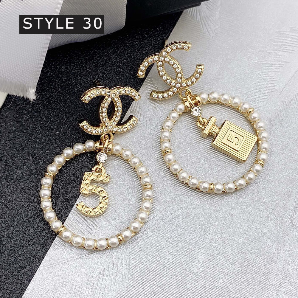 Ch*el earrings (37 tyles)
