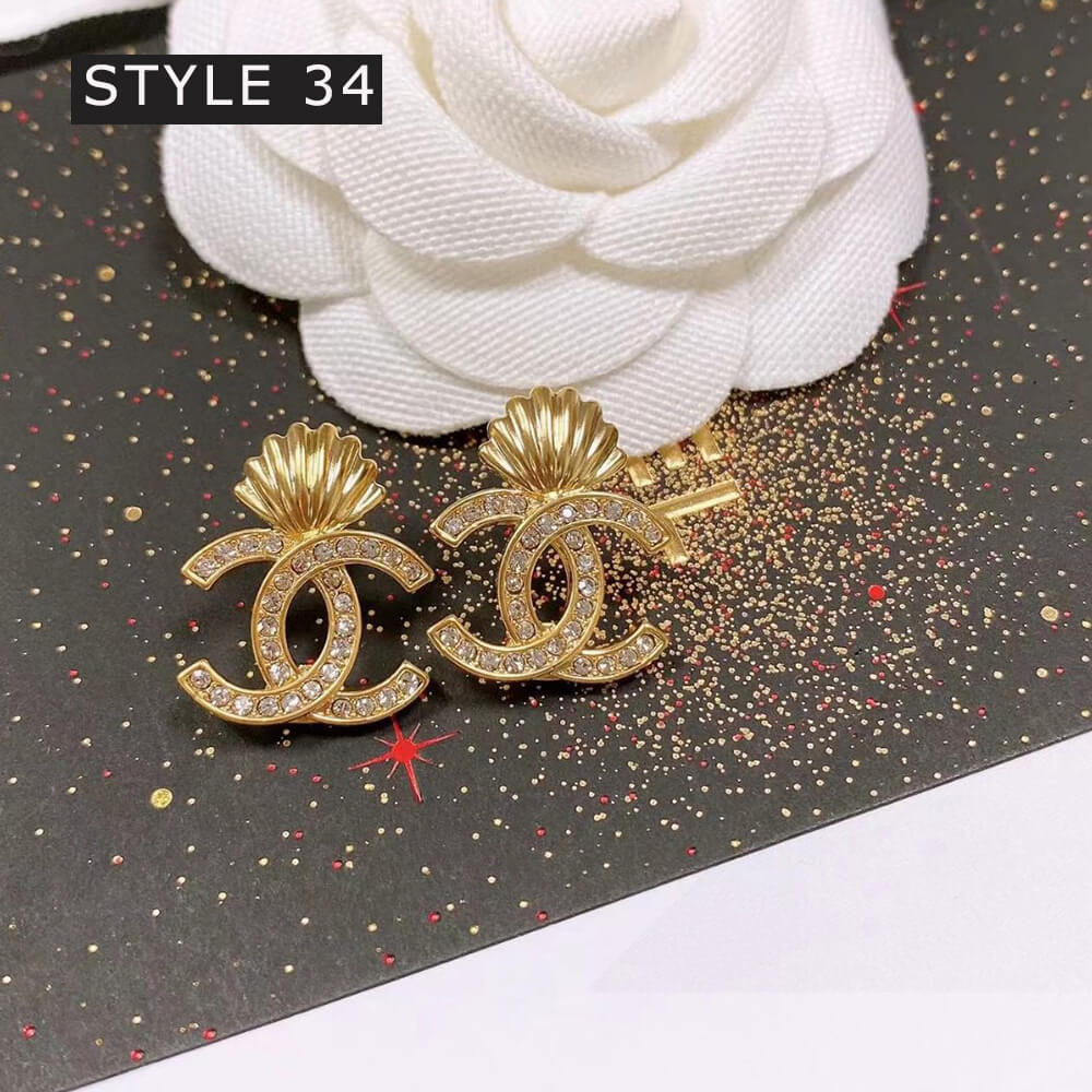 Ch*el earrings (37 tyles)
