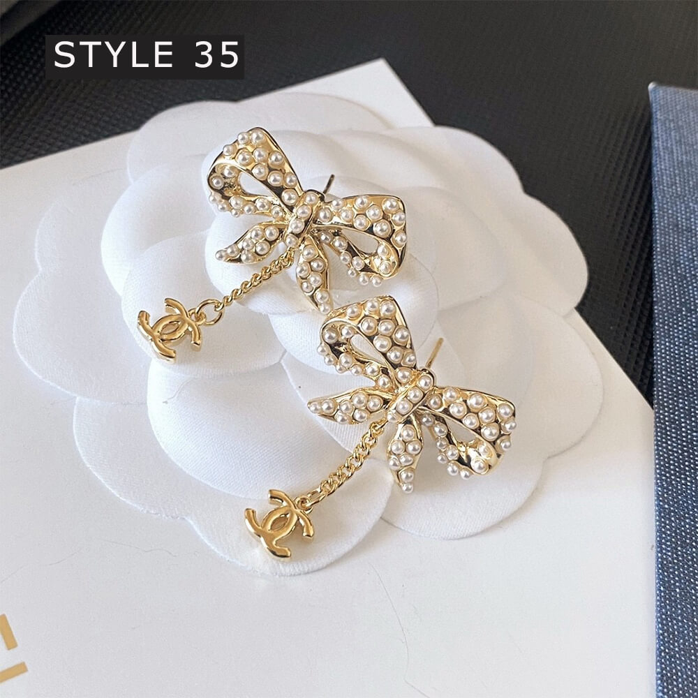 Ch*el earrings (37 tyles)