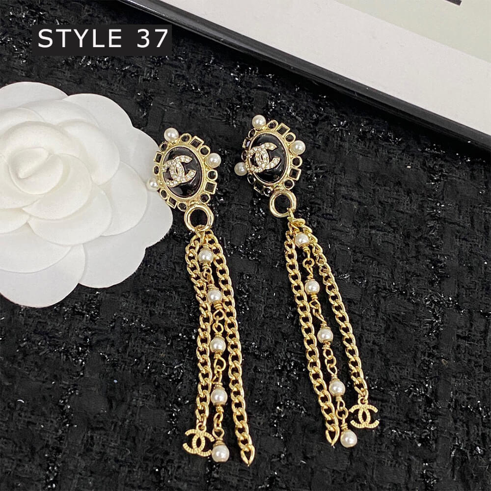 Ch*el earrings (37 tyles)