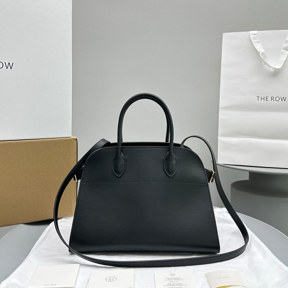 THE ROW Margaux 12 leather top-handle bag