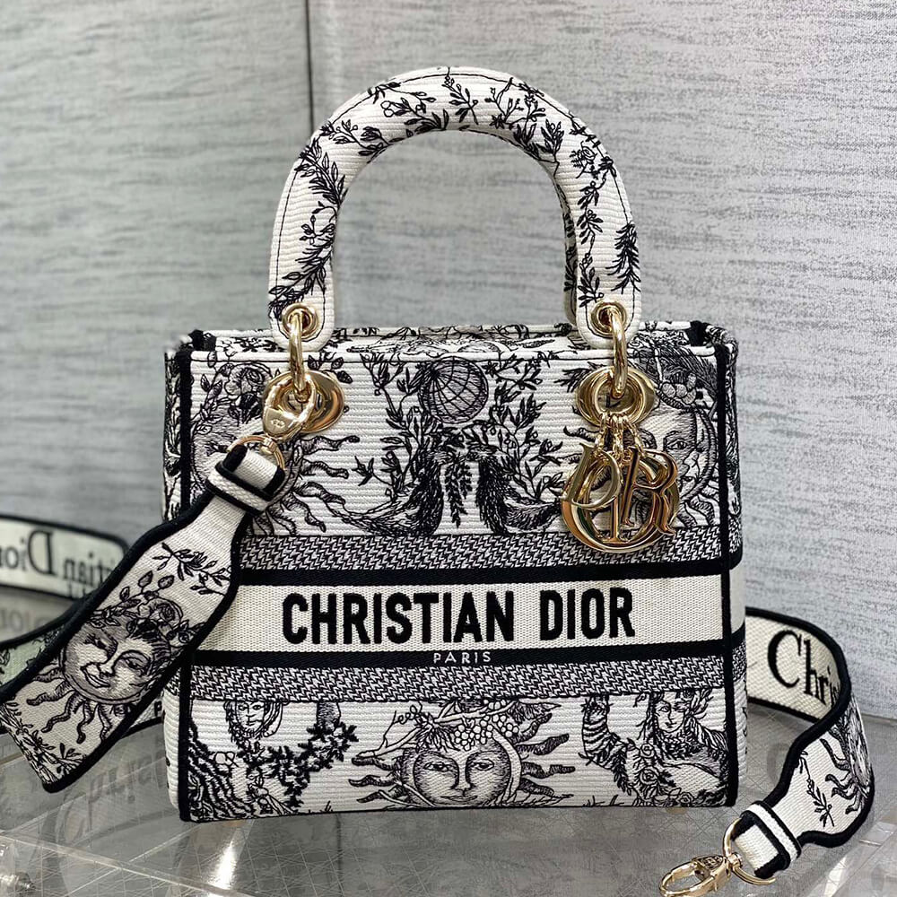 D*or medium lady d-lite bag