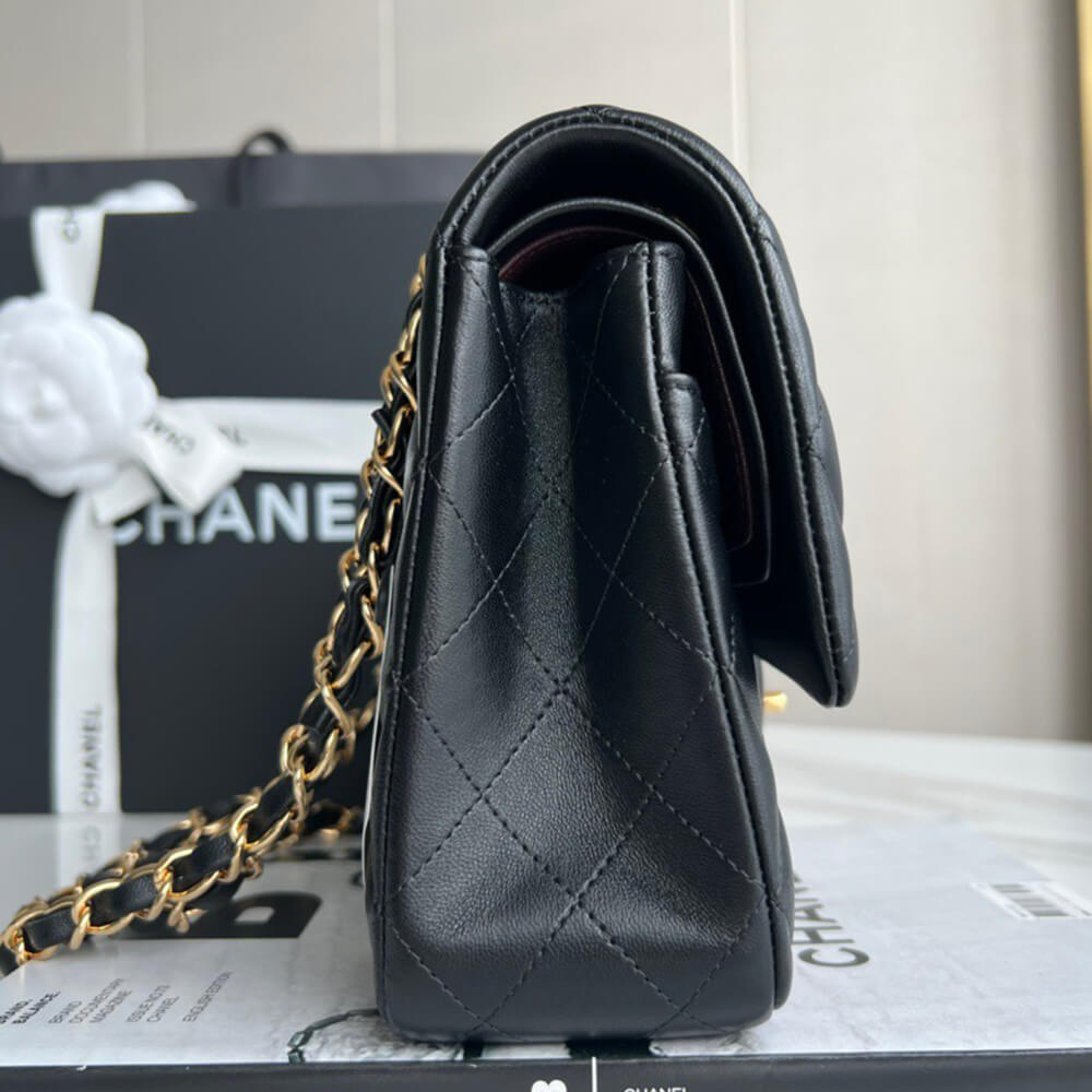 Ch*el classic flap handbag(high-end grade)