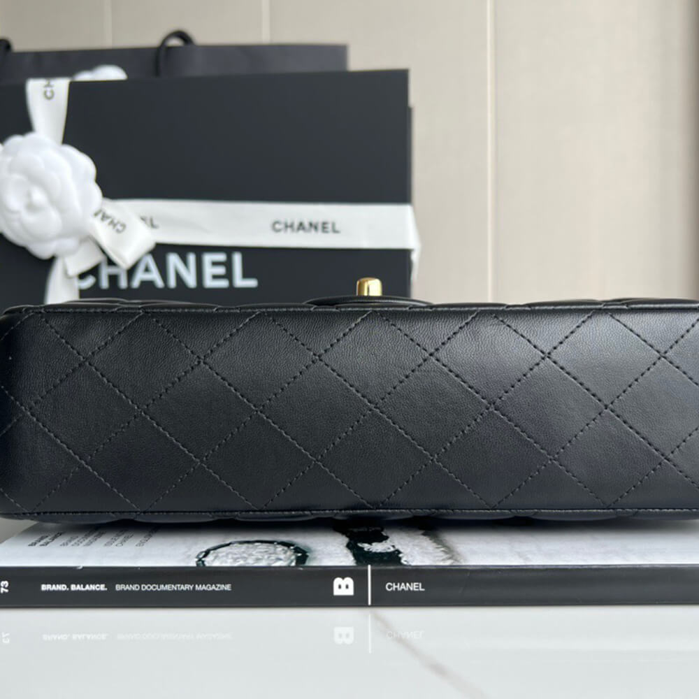 Ch*el classic flap handbag(high-end grade)