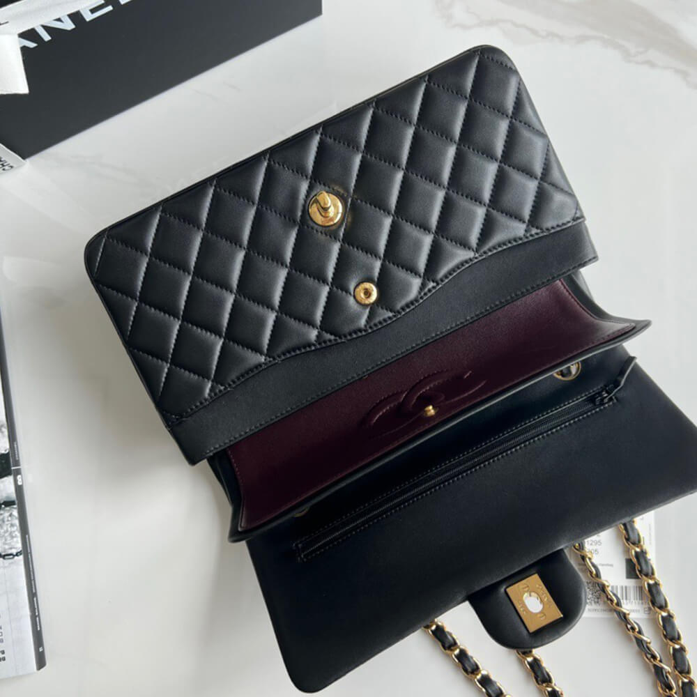 Ch*el classic flap handbag(high-end grade)