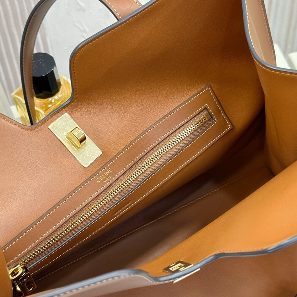 ce**e cabas 16 in S*pple smooth calfskin