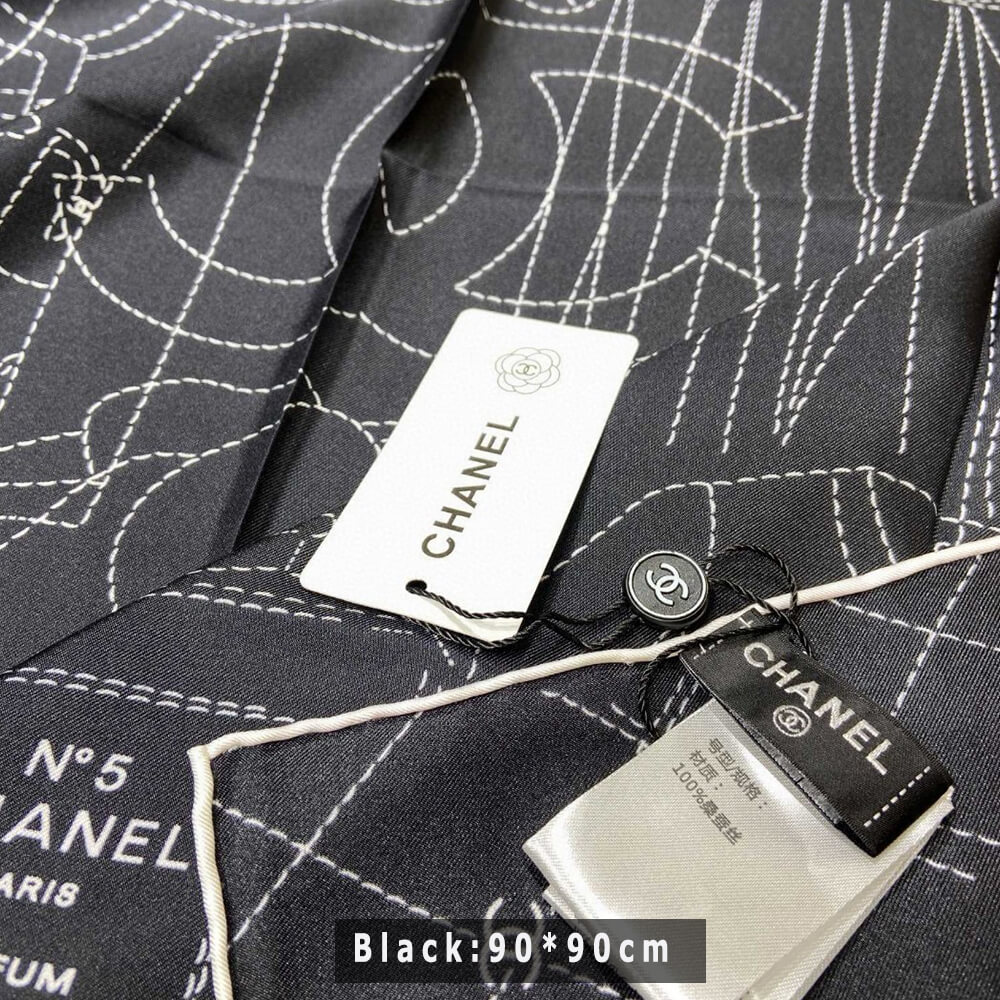 Ch*el square scarf