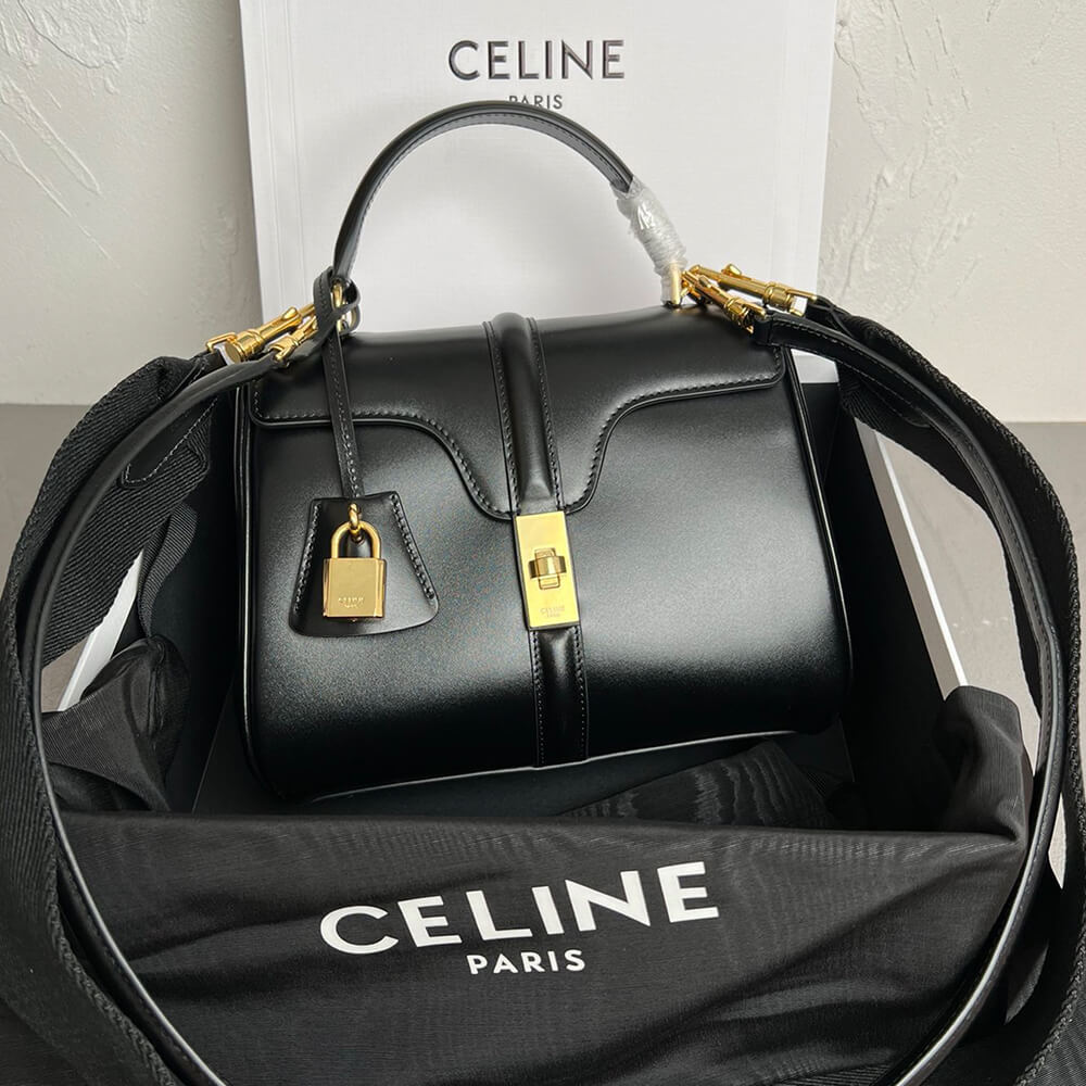 Ce**e small 16 bag in satinated calfskin(high-end grade)
