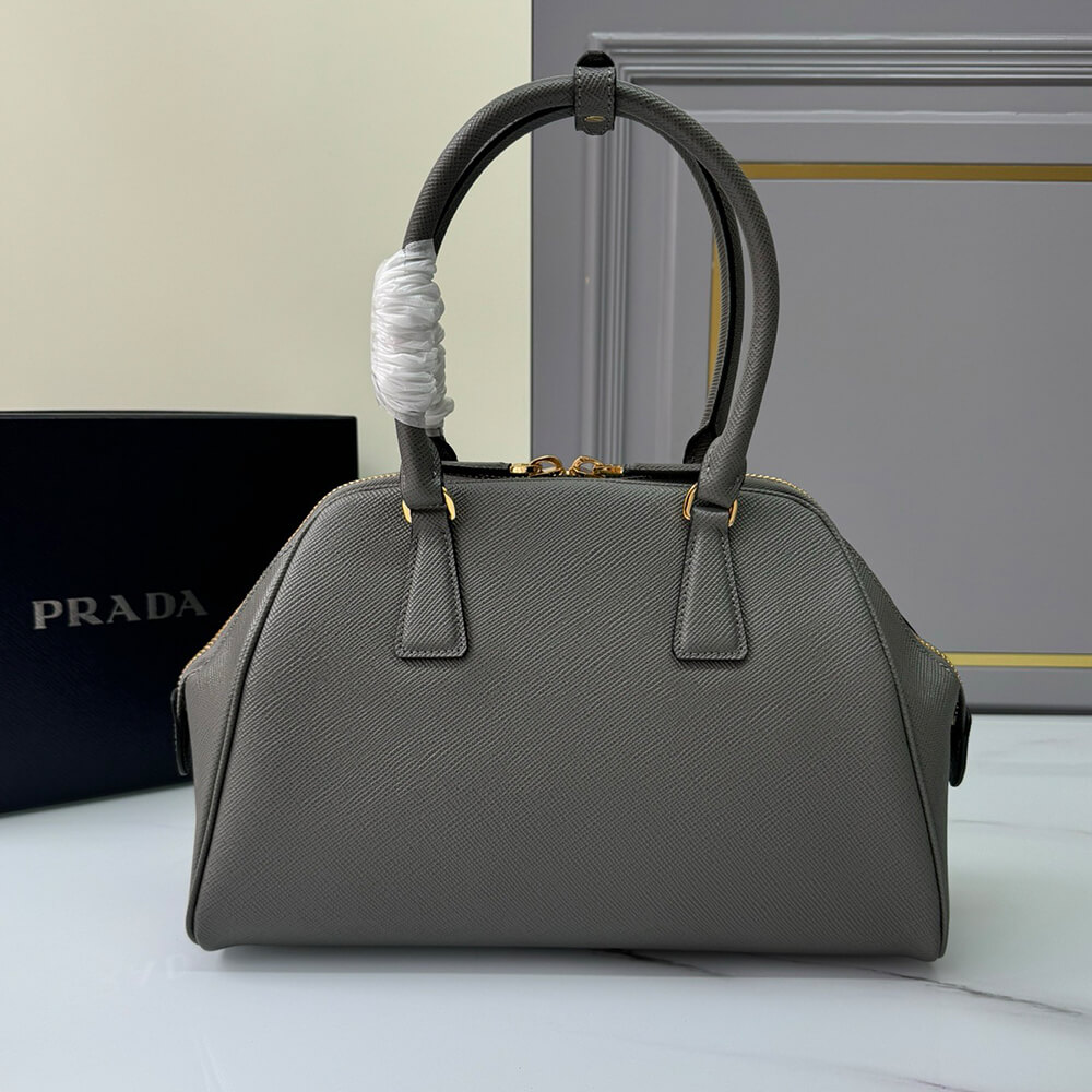 Pra*a medium saffiano leather bag(high-end grade)
