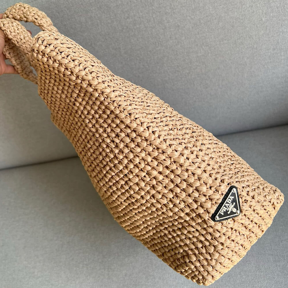Pra*a crochet tote bag(high-end grade)