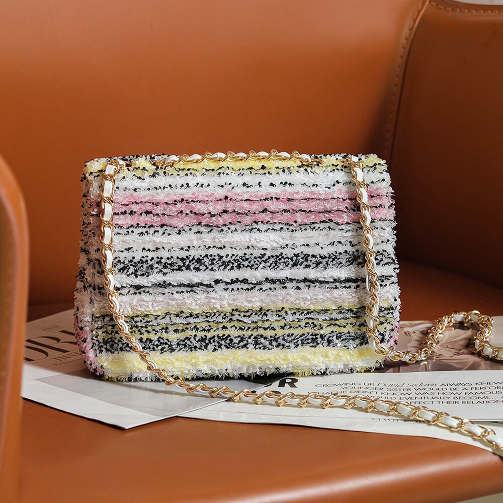 Ch*el small flap bag