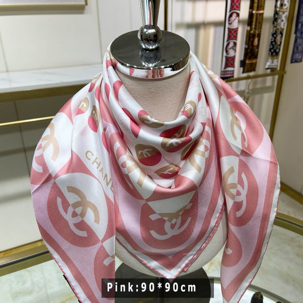 Ch*el square scarf
