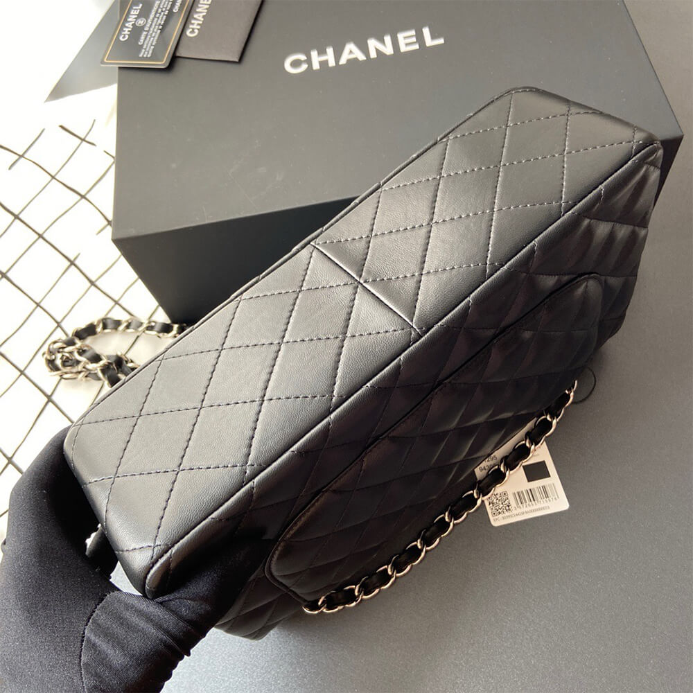 Ch*el classic double flap jumbo