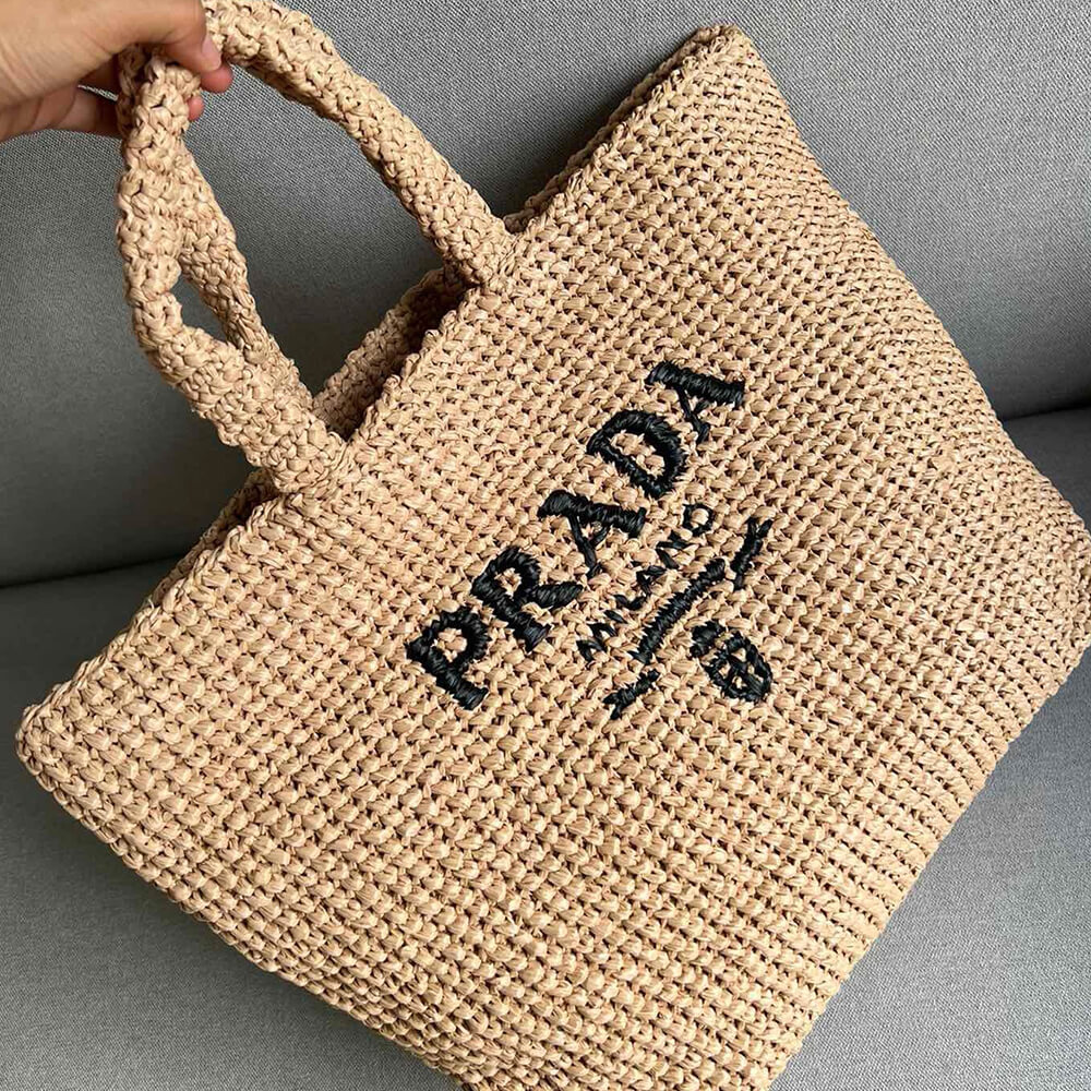 Pra*a crochet tote bag(high-end grade)