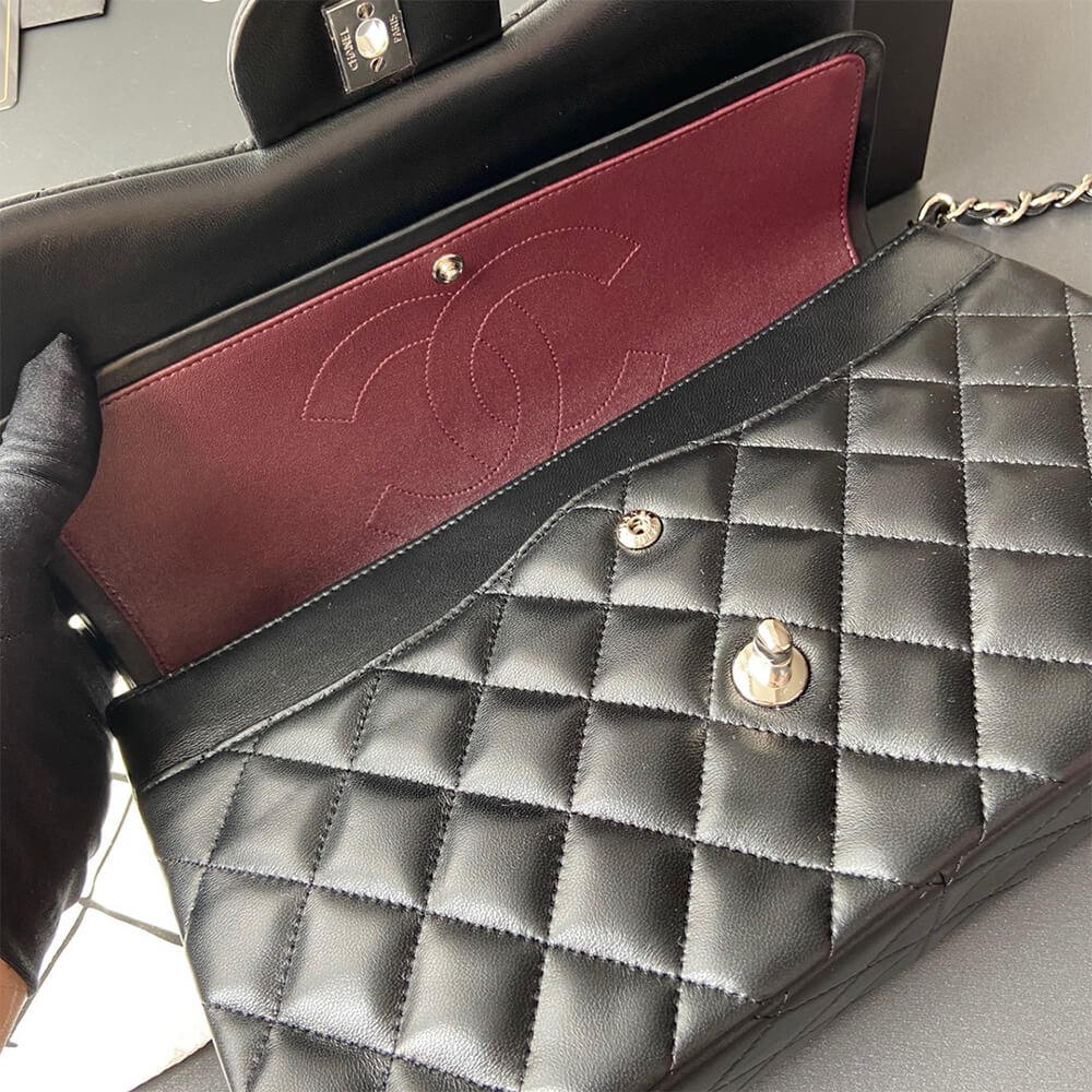 Ch*el classic double flap jumbo