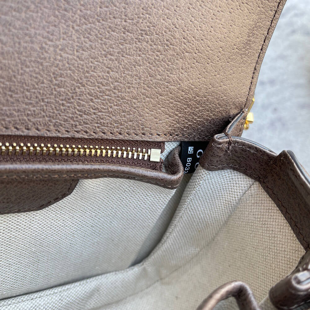G*u*i bamboo 1947 jumbo gg small top handle bag