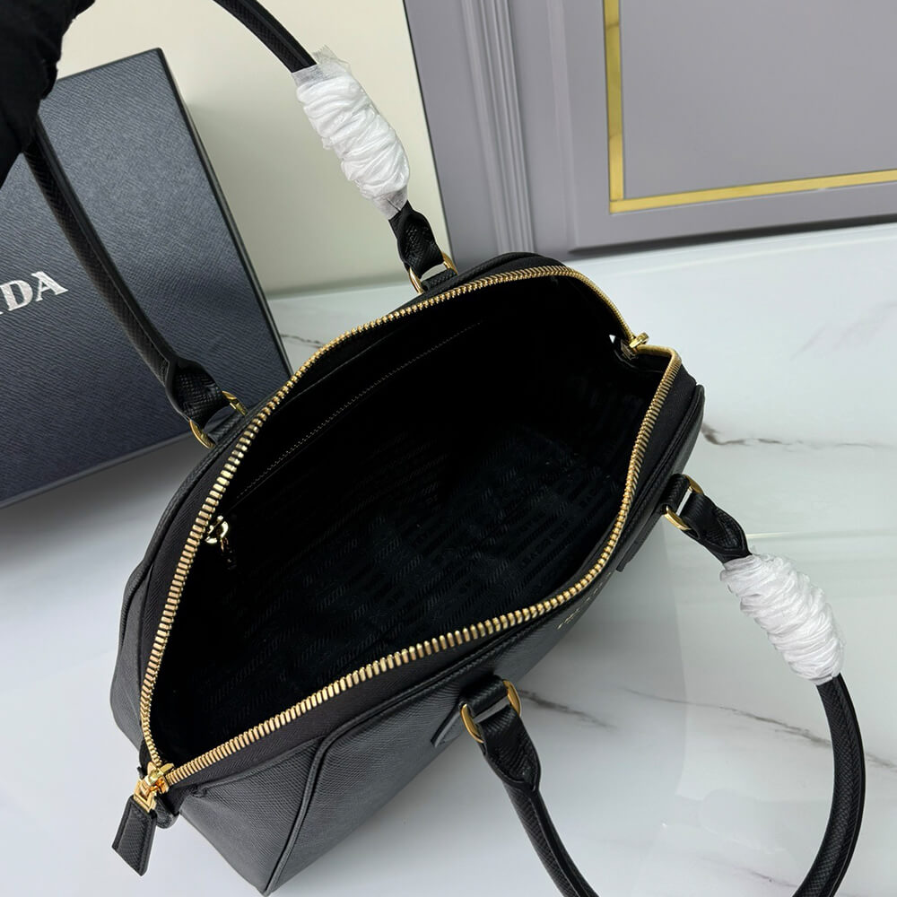 Pra*a medium saffiano leather bag(high-end grade)