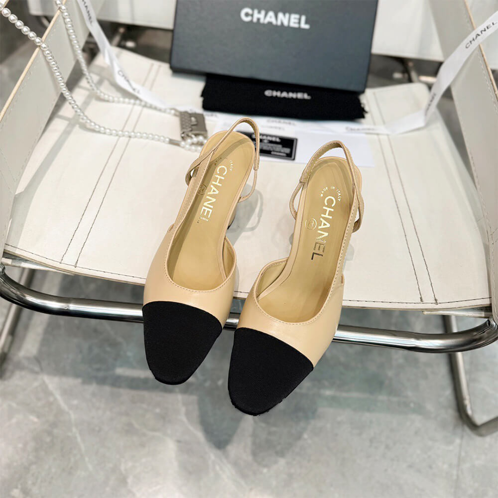 Ch*el slingbacks(high-end grade)