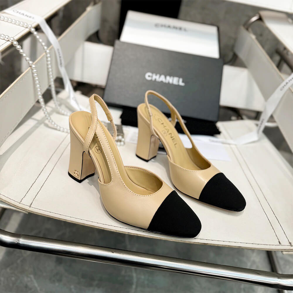 Ch*el slingbacks(high-end grade)