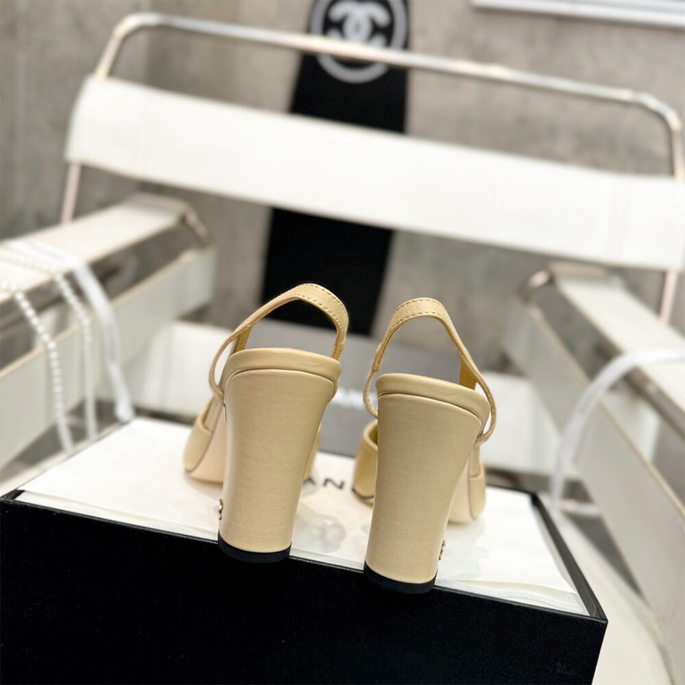 Ch*el slingbacks(high-end grade)