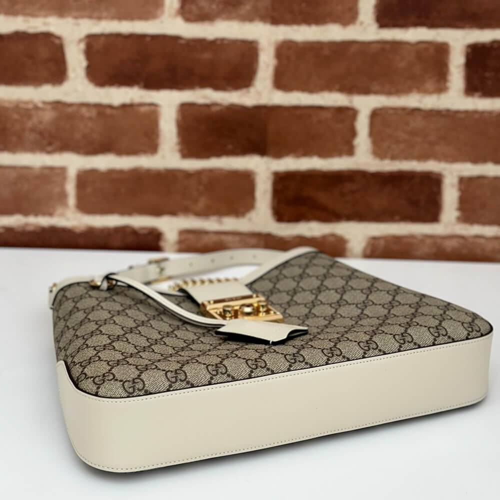 G*u*i padlock gg medium shoulder bag