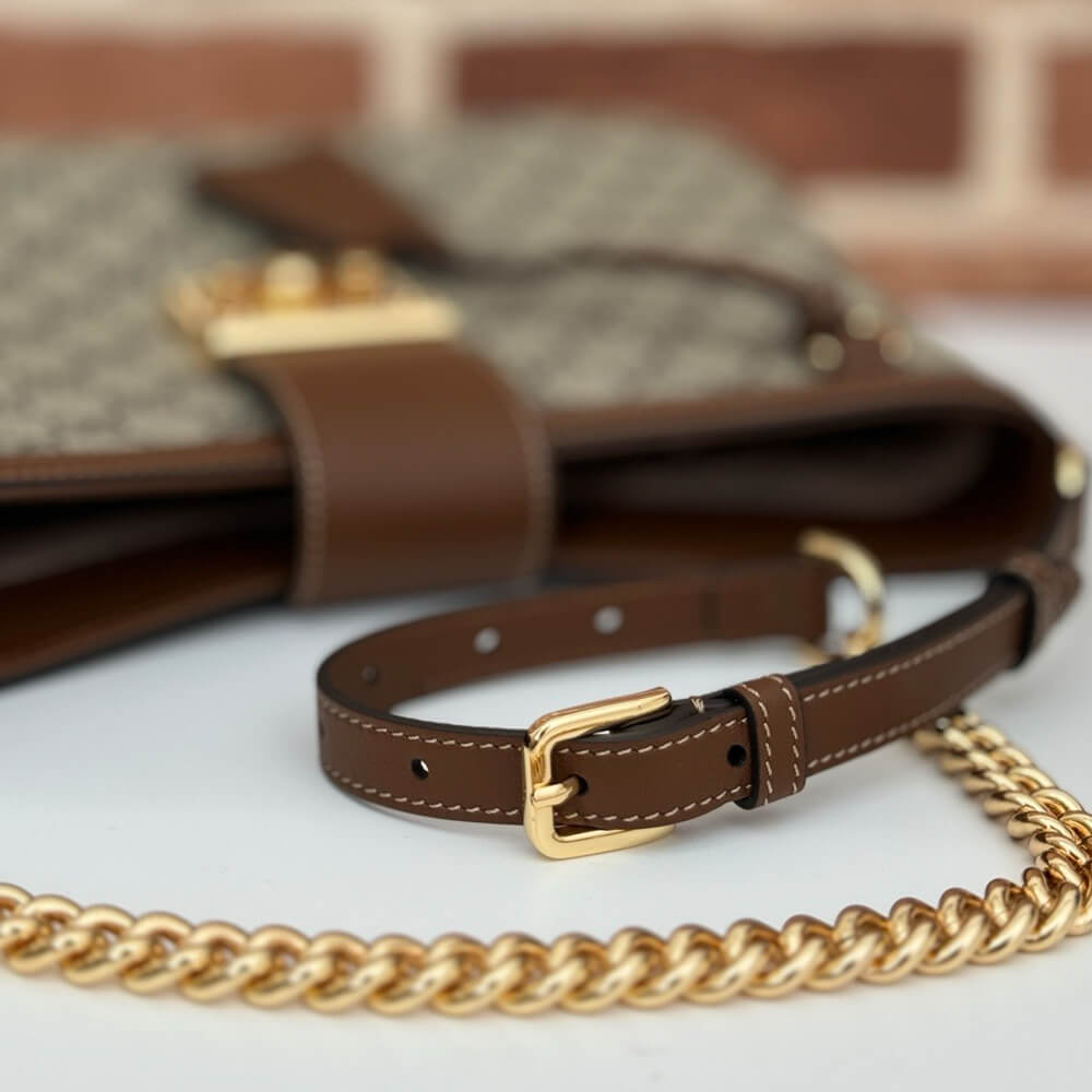 G*u*i padlock gg medium shoulder bag